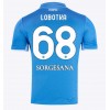 SSC Napoli Stanislav Lobotka #68 Hemmatröja 2024-25 Korta ärmar